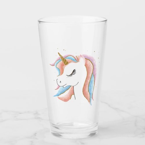 Beautiful Unicorn Glass