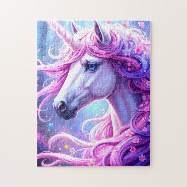Beautiful Unicorn  Jigsaw Puzzle (Vertical)