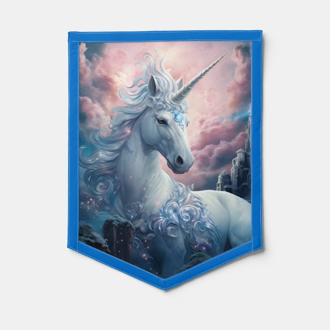 Beautiful Unicorn Pennant (Front)