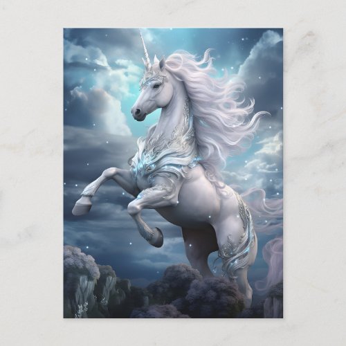 Beautiful Unicorn Postcard
