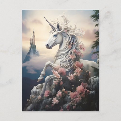 Beautiful Unicorn Postcard