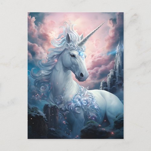 Beautiful Unicorn Postcard