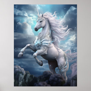 Beautiful Unicorn Poster