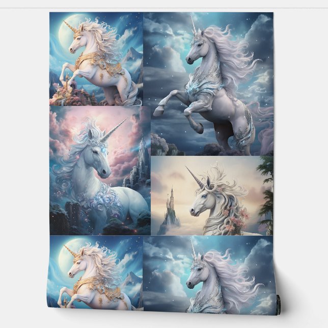 Beautiful Unicorn Wallpaper (Unrolling)