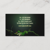 beautiful unique design photographer business business card (Back)