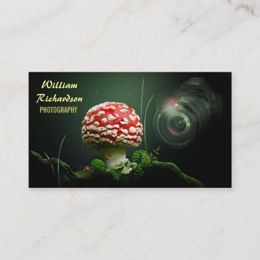 Customizable beautiful unique design photographer business business cards