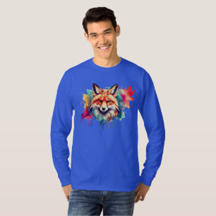 Beautiful Uplifting Watercolor Fox  T-Shirt