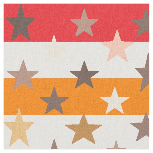 Beautiful USA Flag Fabric (Close Up)