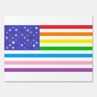 Beautiful USA Flag  Sign