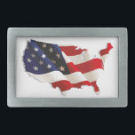 Beautiful USA Map Flag Belt Buckle<br><div class="desc">This is a Beautiful USA Map Flag Belt Buckle</div>