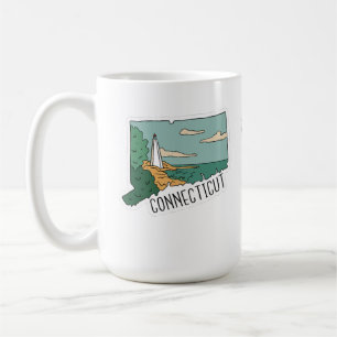 BEAUTIFUL USA STATES LANDSCAPE POSTCARD SET COFFEE MUG