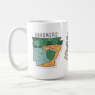 BEAUTIFUL USA STATES LANDSCAPE POSTCARD SET COFFEE MUG