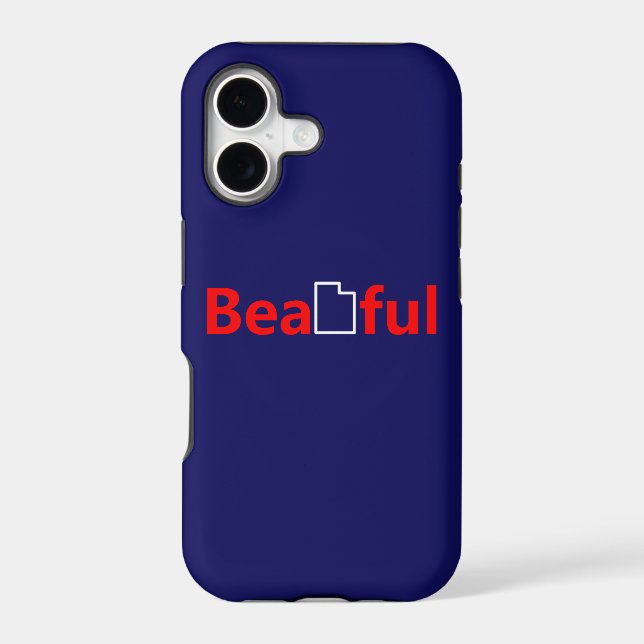 Beautiful Utah Iphone Case (Back)