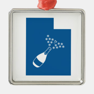 Beautiful Utah Metal Ornament