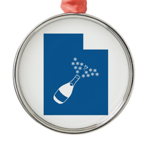 Beautiful Utah Metal Ornament