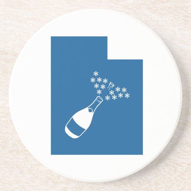 Beautiful Utah Sandstone Coaster (Front)