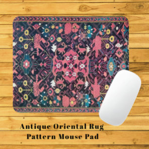 Beautiful Vase Pattern Antique Persian Oriental Mouse Pad