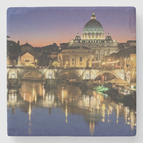 Beautiful Vatican City Rome Italy Stone Coaster