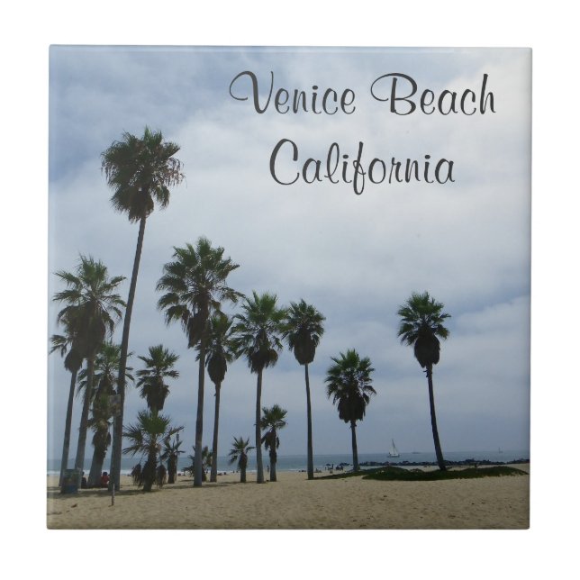 Beautiful Venice Beach Tile! Ceramic Tile (Front)