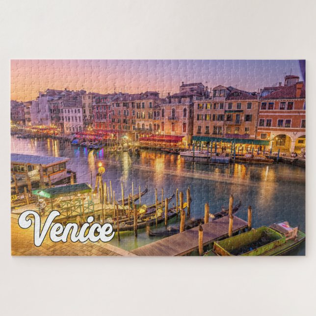 Beautiful Venice, Italy Jigsaw Puzzle (Horizontal)