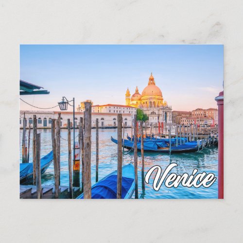 Beautiful Venice Italy Postcard