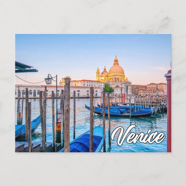 Beautiful Venice, Italy Postcard (Front)