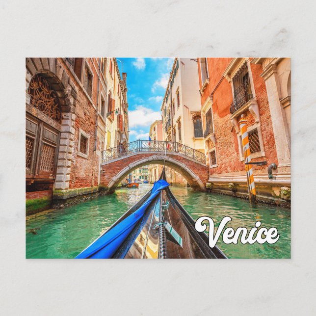 Beautiful Venice, Italy Postcard (Front)