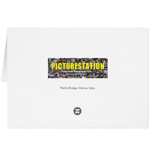 Beautiful Venice, Rialto Bridge (Back Horizontal)