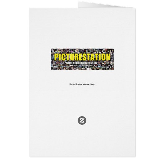 Beautiful Venice, Rialto Bridge (Back)