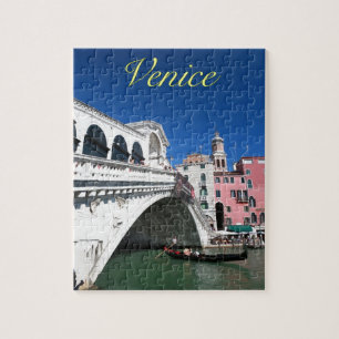 Beautiful Venice, Rialto Bridge Jigsaw Puzzle