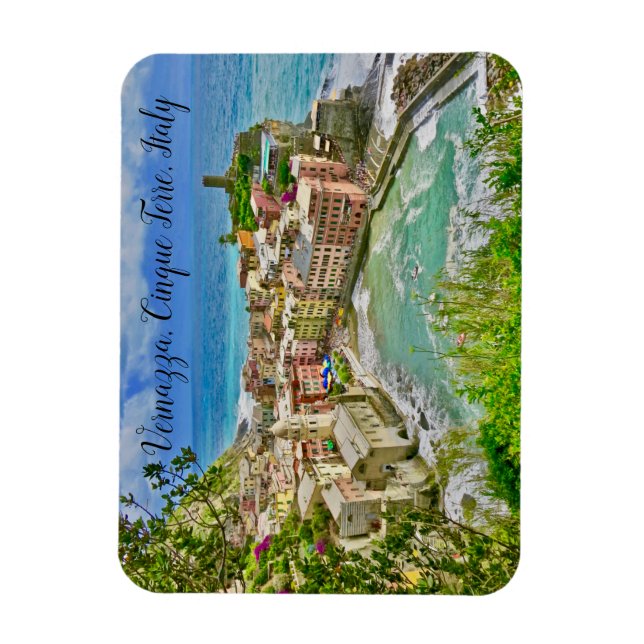 Beautiful Vernazza, Italy Magnet (Vertical)