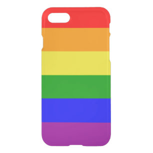 Beautiful Vibrant Rainbow Flag iPhone SE/8/7 Case