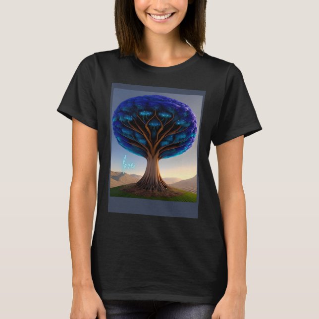 Beautiful Vibrant Tree Nature s Beauty  5 T-Shirt (Front)