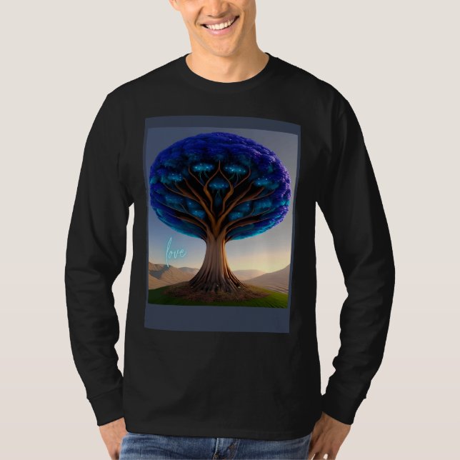 Beautiful Vibrant Tree Nature s Beauty  5 T-Shirt (Front)