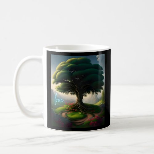 Beautiful Vibrant Tree Nature s Beauty  Coffee Mug