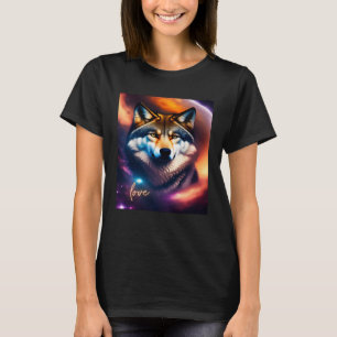 Beautiful Vibrant Wolf Nature s Beauty 4 T-Shirt