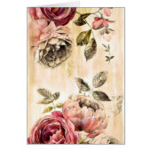 Beautiful Victorian Floral Painting (Front)