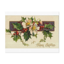 Beautiful Victorian Vintage Holidays Christmas