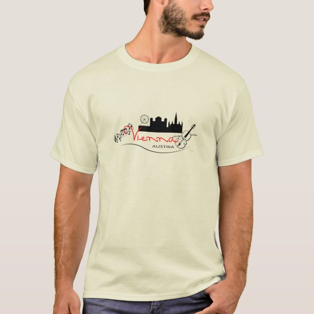 Beautiful Vienna, Austria Graphic Cool T-shirt (Front)