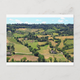 Beautiful view of Orvieto, Umbria,Italy Postcard