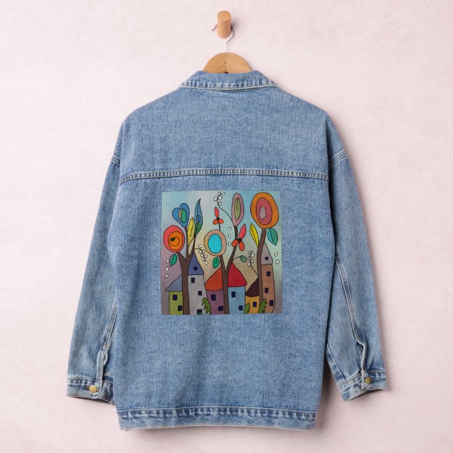 beautiful village denim jacket (Hangar)