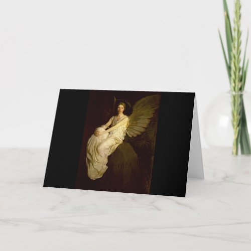 Beautiful Vintage Angel _ Abbott Handerson Thayer Holiday Card