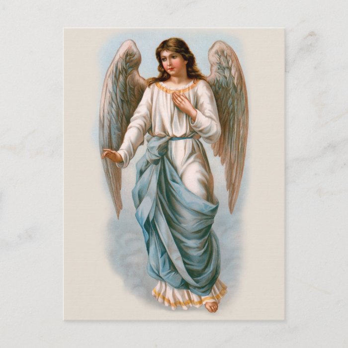 Beautiful vintage angel CC1090 Easter greetings