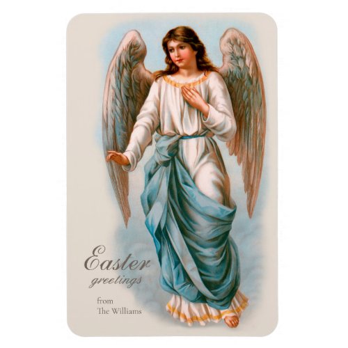 Beautiful vintage angel CC1092 Easter greetings Magnet