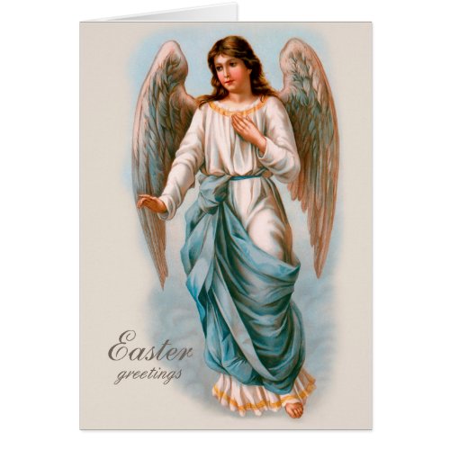 Beautiful vintage angel CC1093 Easter blessings