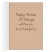 Beautiful Vintage Angel Praying Rosary (Inside (Right))