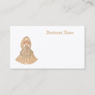 Beautiful Vintage Bride Business Card