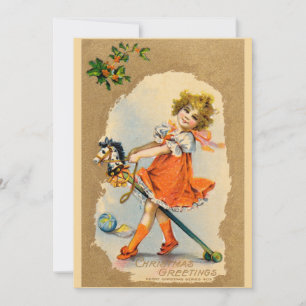 Beautiful vintage Christmas card