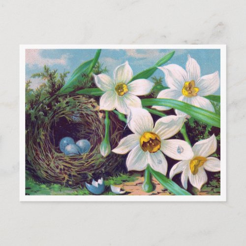 Beautiful Vintage Easter Postcard