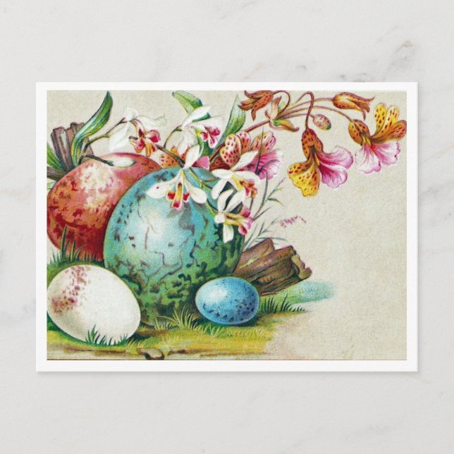 Beautiful Vintage Easter Postcard (Front)